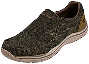 【中古】【輸入品・未使用】Skechers Men Expected Avillo Relaxed-Fit Slip-On Loafer%ｶﾝﾏ% Light Brown%ｶﾝﾏ% 14 M US