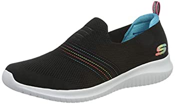 【中古】【輸入品・未使用】Skechers Women's Athleisure Sneaker%ｶﾝﾏ% Black/Multi%ｶﾝﾏ% 11 US medium