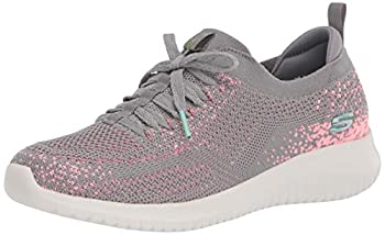 【中古】【輸入品・未使用】Skechers Women's Athleisure Sneaker%ｶﾝﾏ% Grey/Pink%ｶﾝﾏ%8 M US｜スカイマーケットプラス