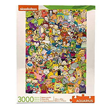 【中古】【輸入品・未使用】Nickelodeon (ニコロデオン) Characters (キャラクター) 3000 Piece Jigsaw Puzzle（3000 ピース ジグソーパズル） [並行輸入品]