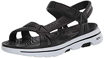 【中古】【インポート品・未当て嵌める】Skechers レディース Cali Gear 運動競技サンダル US 大きさ: 9 色つや: 黒いこと