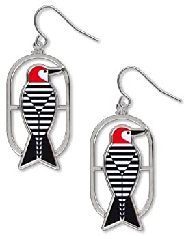 【中古】【輸入品・未使用】Charley Harper ウッドペッカーピアス 12,170円