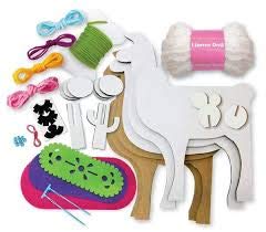 【中古】【輸入品・未使用】Mould & Paint Llama DIY石膏アートキット 3300