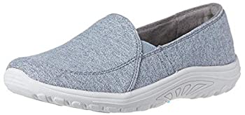 【中古】【輸入品・未使用】Skechers Women's Loafer Flat%ｶﾝﾏ% Grey%ｶﾝﾏ% 8 M US