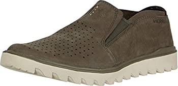 【中古】【インポート品・未当て嵌める】Merrell Downtown Moc Olive 7.5 M