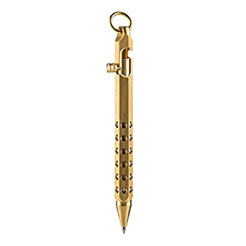 【中古】【輸入品・未使用】SZHOWORLD クリエイティブソリッド真鍮ボルトアクションペン 六角形 6角形 ハンドメイドポケットペン ギフトペン EDC(真鍮)