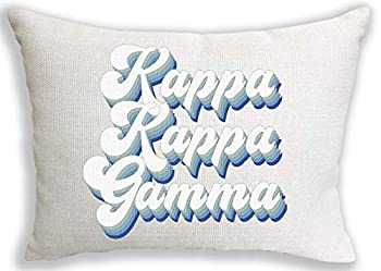 【中古】【輸入品・未使用】Kappa Kappa Gamma ソロリティレトロスローピロー