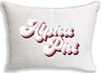 【中古】【輸入品・未使用】Alpha Phi ソロリティレトロスローピロー