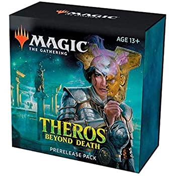 【中古】【輸入品・未使用】Magic The Gathering: Theros Beyond Death プレリリースパック (プレリリースプロモ + ブースター6個 + d20スピンドダウンカウンター) キット