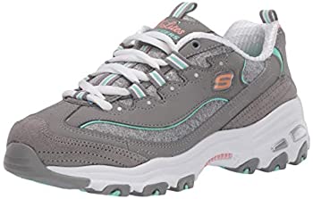 【中古】【インポート品・未当て嵌める】Skechers レディース アスレジャー スニーカー%ｶﾝﾏ% 薄墨色/ペパーミント%ｶﾝﾏ% 9