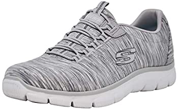 【中古】【輸入品・未使用】Skechers Sport Women's Empire Fashion Sneaker%ｶﾝﾏ% Silver/White%ｶﾝﾏ% 11