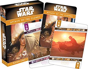 【中古】【輸入品・未使用】Star Wars（スター・ウォーズ）Attack of the Clones（クローンの攻撃）Playing Card（トランプ） [並行輸入品]