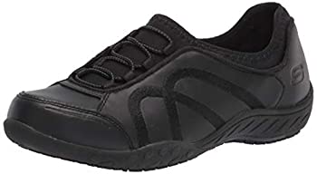 【中古】【インポート品・未当て嵌める】Skechers Women\u0027s Work Rodessa - Senna SR Slip Resistant Sneaker%ｶﾝﾏ% Black%ｶﾝﾏ% 9.5