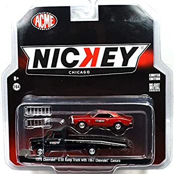 【中古】【輸入品・未使用】ACME 1/64 NICKEY PERFORMANCE - 1967 CHEVROLET C-30 RAMP TRUCK WITH 1967 NICKEY CHEVROLET CAMARO ACME社　1/64 スケールモデル　ニッキーパ｜スカイマーケットプラス 9,600円