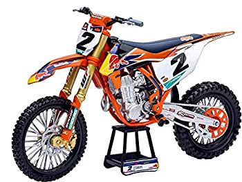 【中古】【輸入品・未使用】New Ray 58213 450 SX-F #2 クーパーウェブ スーパークロス ナンバー1 プレートステッカー レッドブルファクトリーレーシング 1/10 ダイカスト