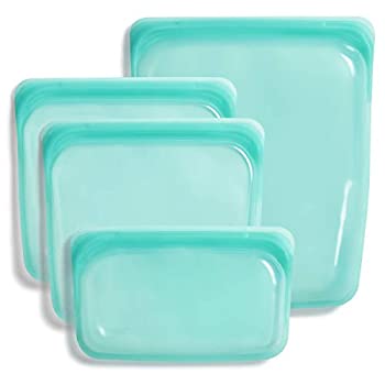 【中古】【輸入品・未使用】Stasher (スターシャー) シリコン 100% 再利用可能フードバッグ