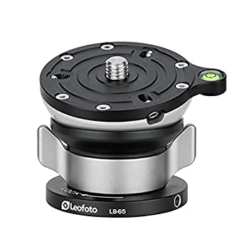 【中古】【輸入品・未使用】LB-65 65mm 水平化ベース 三脚用 バタフライロックカラー 40ポンド 最大荷重+/-15° チルト。