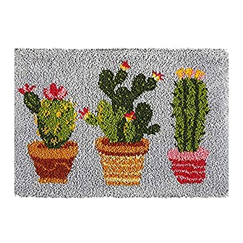 【中古】【輸入品・未使用】タペストリーキット ラッチフック ラグキット カーペット刺繍 ラッチフック ラグ ニードルワーク ボタン パッケージ DIY ラグ フック ラグ ポイ