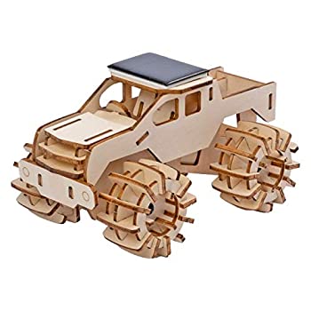 【中古】【輸入品・未使用】Allessimo - ソーラー3Dソーラーパズル - モンスタートラックモデルキット (64ピース) 電源DIYアセンブリ 大人 子供用 対象年齢6歳以上