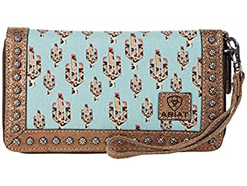 【中古】【輸入品・未使用】Ariat Cactus Cruiser Clutch Turquoise One Size｜スカイマーケットプラス