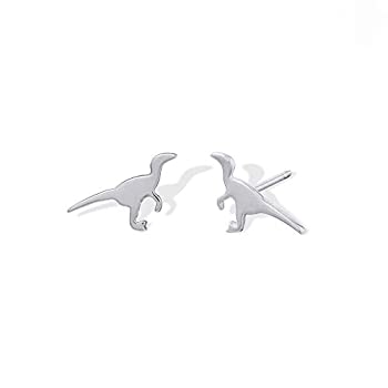 【中古】【輸入品・未使用】Boma Jewelry スターリングシルバー ヴェロキラプトル 恐竜 スタッドピアス｜スカイマーケットプラス