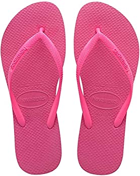 【中古】【輸入品・未使用】Havaianas(ハワイアナス) レディース Slim(スリム) ビーチサンダル US サイズ: 5-6 Women/4-5 Men