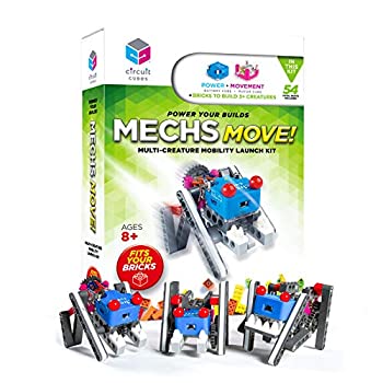 【中古】【輸入品・未使用】Circuit Cubes Mechs Move! マルチクリーチャーモビリティ発射キット - エンジニアリングSTEMキット 子供と大人向け