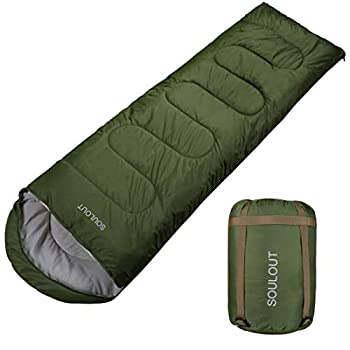 【中古】【輸入品・未使用】[SOULOUT ] [Sleeping Bag 寝袋-4シーズン軽量、ポータブル、防水キャンプ、バックパッキング] [並行輸入品]