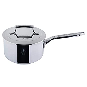 【中古】【インポート品・未当て嵌める】SAVEUR SELECTS 3層ステンレス鋼スチール写真 3クォート 出どころ食麺麭 蓋付き添い人 突き動かす相応う 食器洗い機相応う Voyageつづき物