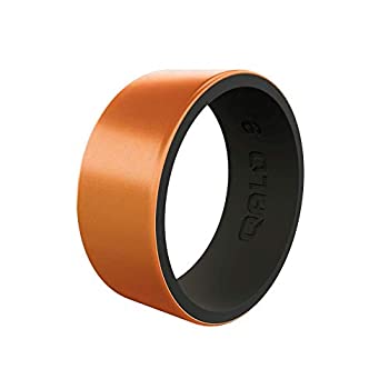 【中古】【輸入品・未使用】QALO メンズ 銅/黒 ブランク ストラタ リング サイズ 13|スカイマーケットプラス