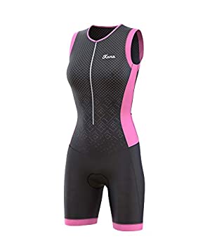 【中古】【輸入品・未使用】KONA Elite レディース トライアスロンレーススーツ - スピードスーツ スキンスーツ トライスーツ ノースリーブ - ワンピースベストとショートコ