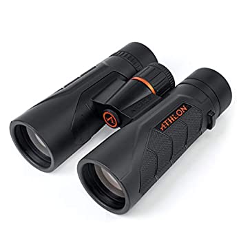 【中古】【インポート品・未当てはめる】Athlon Optics Argos G2 10x42 UHD 小型望遠鏡 成年者とお子さん用 黒いこと 雨合羽 思わしいな小型望遠鏡 バードウォッチング 狩り立てる 音楽会 運動競技用