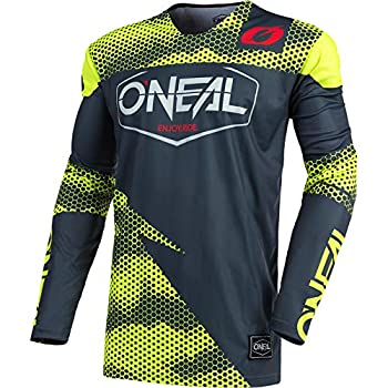 【中古】【輸入品・未使用】O'Neal メイヘムジャージ コバート メンズ (チャコール/ネオンイエロー、S)｜スカイマーケットプラス