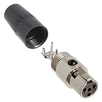 【中古】【輸入品・未使用】SWITCHCRAFT TA4FLX ミニXLR コネクター メス [並行輸入品]