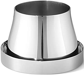 【中古】【インポート品・未当てはめる】Georg Jensen デザイナーガーデンポット\u0026平円盤 ステンレス鋼スチール写真