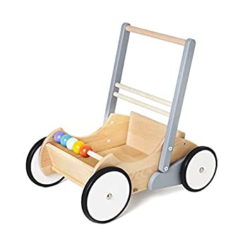 【中古】【輸入品・未使用】ボーネルンド バヨ ( BAJO ) ベビーウォーカー ホワイト&グレー 1歳頃 BAJ73140｜スカイマーケットプラス