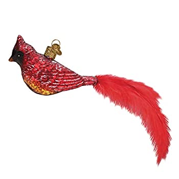 【中古】【輸入品・未使用】Old World Christmas ヴィンテージカーディナル ガラス吹きオーナメント クリスマスツリー用｜スカイマーケットプラス