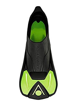 【中古】【輸入品・未使用】Aqua Sphere Microfin スイムトレーニングフィン、イエローブラックXL
