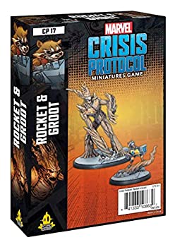 【中古】【輸入品・未使用】Atomic Mass Games マーベル クライシス プロトコル ロケットとグルート キャラクターパック ミニチュアバトルゲーム 大人とティーン向けの戦略｜スカイマーケットプラス