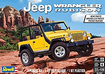 【中古】【輸入品・未使用】アメリカレベル 1/25 ジープラングラー ルビコン プラモデル 14501