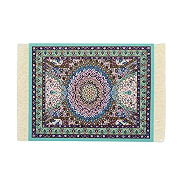 【中古】【輸入品・未使用】Kotoyas Persian Style Carpet Mouse Pad%カンマ% Several Images (Blue Heart) [並行輸入品]画像