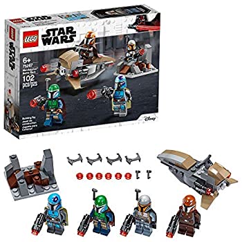 【中古】【輸入品・未使用】LEGO Star Wars Mandalorian Battle Pack 75267 Mandalorian Shock Troopers and Speeder Bike Building Kit; Great Gift Idea for Any Fan of S