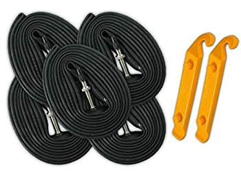 【中古】【輸入品・未使用】Continental Race 28インチ 700x18-25c バルクインナーチューブバンドル - 42mm Presta - 5パック コンティレバー2個付き