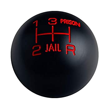 【中古】【輸入品・未使用】DEWHEL 加重ラウンドブラック刑務所 5速シフトノブ M10x1.5 M10x1.25 M8x1.25 M12x1.25