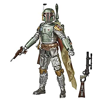 【中古】【輸入品・未使用】スター・ウォーズ ブラックシリーズ CARBONIZED METALLIC ボバ フェット40周年記念フィギュア