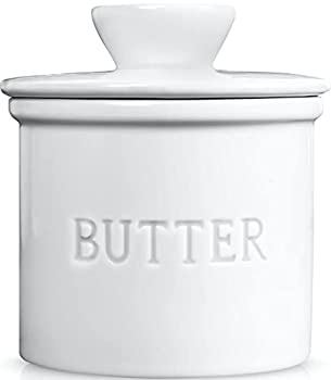 【中古】【輸入品・未使用】PriorityChef フレンチバタークロック カウンター用 バターキーパー 水ライン付き 新鮮な広がるバター用 ファームハウススタイル セラミックバタ