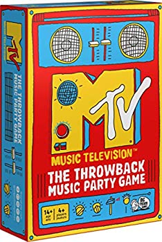 【中古】【輸入品・未使用】MTVゲーム 音楽スローバック パーティー クイズ ボードゲーム 大人とティーン向け 14歳以上