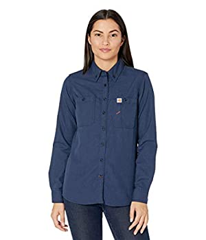【中古】【輸入品・未使用】Carhartt レディースシャツ US サイズ: X カラー: ブルー|スカイマーケットプラス