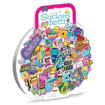 【中古】【輸入品・未使用】Craft-tastic ? Stickerfetti ? 450+のキュートでトレンディなVSCOステッカー付き ? ノートブック、電話、ノートパソコンなどの装飾に