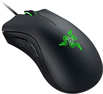 【中古】【輸入品・未使用】Razer DEATHADDER ESSENTIAL 有線ゲーミングマウス (ブラック) [並行輸入品]